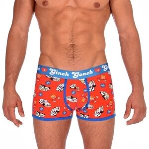 GINCH Gonch EMT Trunks Live Like a kid! Statement Graphic Underwear Trunks